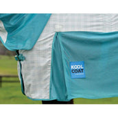 WeatherBeeta Cooler Cotton Airstream II Detach-A-Neck Bianco/menta WeatherBeeta Cooler Cotton Airstream II Detach-A-Neck Bianco/menta