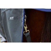 WeatherBeeta ComFiTec Ultra Turnout Detach-A-Neck 220 g Carbone WeatherBeeta ComFiTec Ultra Turnout Detach-A-Neck 220 g Carbone