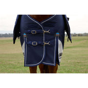 WeatherBeeta ComFiTec Ultra Turnout Detach-A-Neck 220 g Navy WeatherBeeta ComFiTec Ultra Turnout Detach-A-Neck 220 g Navy