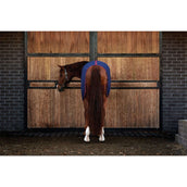 WeatherBeeta Cooler Cotton Sheet Standard Neck Navy/Burgundy WeatherBeeta Cooler Cotton Sheet Standard Neck Navy/Burgundy