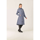 WeatherBeeta Cappotto Lungo Windbreaker Longline Slate Blue WeatherBeeta Cappotto Lungo Windbreaker Longline Slate Blue
