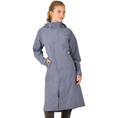 WeatherBeeta Cappotto Lungo Windbreaker Longline Slate Blue WeatherBeeta Cappotto Lungo Windbreaker Longline Slate Blue