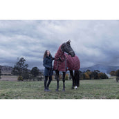 WeatherBeeta ComFiTec Essential Turnout Detach-A-Neck 220 g Borgogna/Marina WeatherBeeta ComFiTec Essential Turnout Detach-A-Neck 220 g Borgogna/Marina