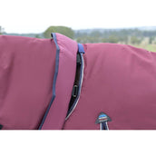 WeatherBeeta ComFiTec Essential Turnout Detach-A-Neck 220 g Borgogna/Marina WeatherBeeta ComFiTec Essential Turnout Detach-A-Neck 220 g Borgogna/Marina