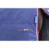 WeatherBeeta ComFiTec Essential Turnout Detach-A-Neck 220 g Navy/Burgundy WeatherBeeta ComFiTec Essential Turnout Detach-A-Neck 220 g Navy/Burgundy