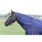 WeatherBeeta ComFiTec Essential Turnout Detach-A-Neck 220 g Navy/Burgundy WeatherBeeta ComFiTec Essential Turnout Detach-A-Neck 220 g Navy/Burgundy