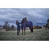 WeatherBeeta ComFiTec Essential Turnout 220 g Navy/Burgundy WeatherBeeta ComFiTec Essential Turnout 220 g Navy/Burgundy