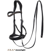 F.R.A. Briglia senza Morso Moonlight Nero F.R.A. Briglia senza Morso Moonlight Nero