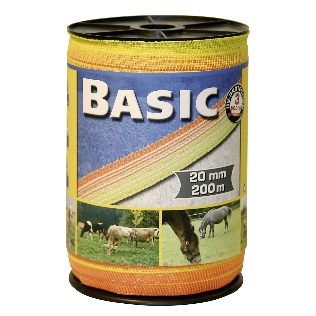 Ako Nastro per Recinzione Basic Giallo/Arancio