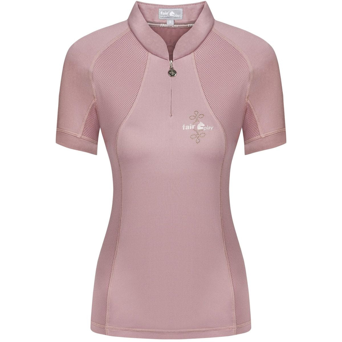 Fair Play Shirt Paula Manica Corta Dusty Pink