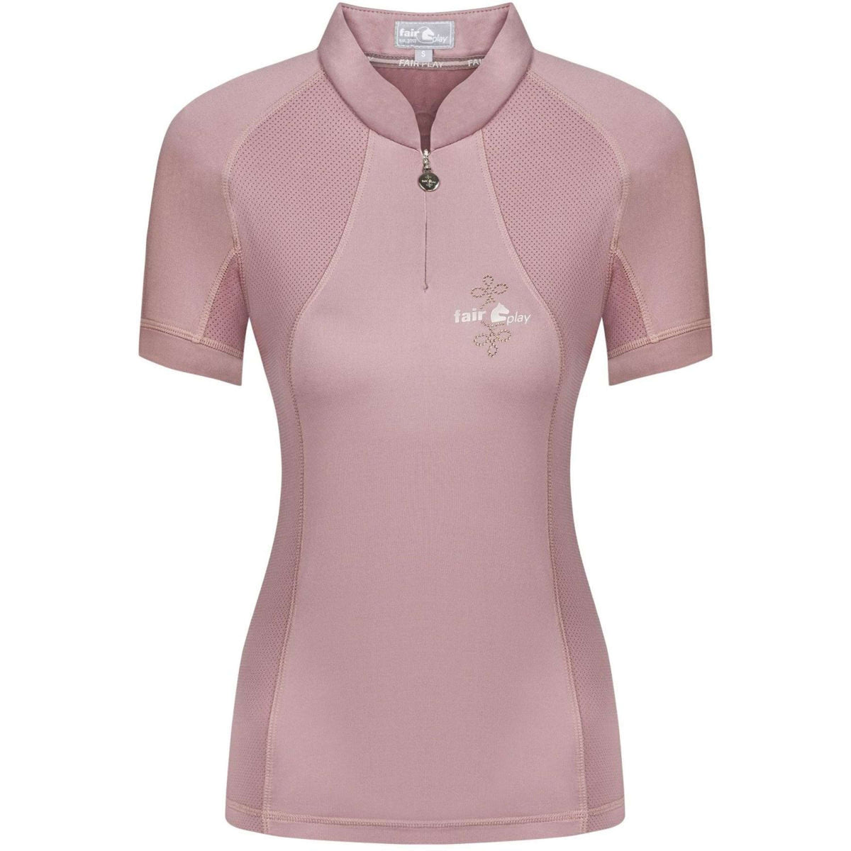 Fair Play Shirt Paula Manica Corta Dusty Pink