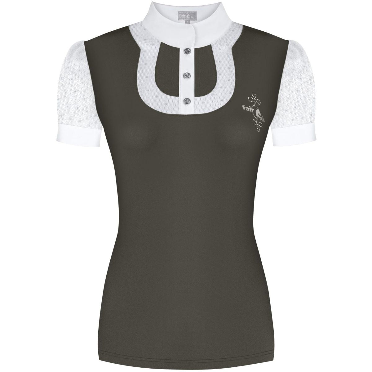 Olive Haze Turniershirt Nanna Foschia d'oliva