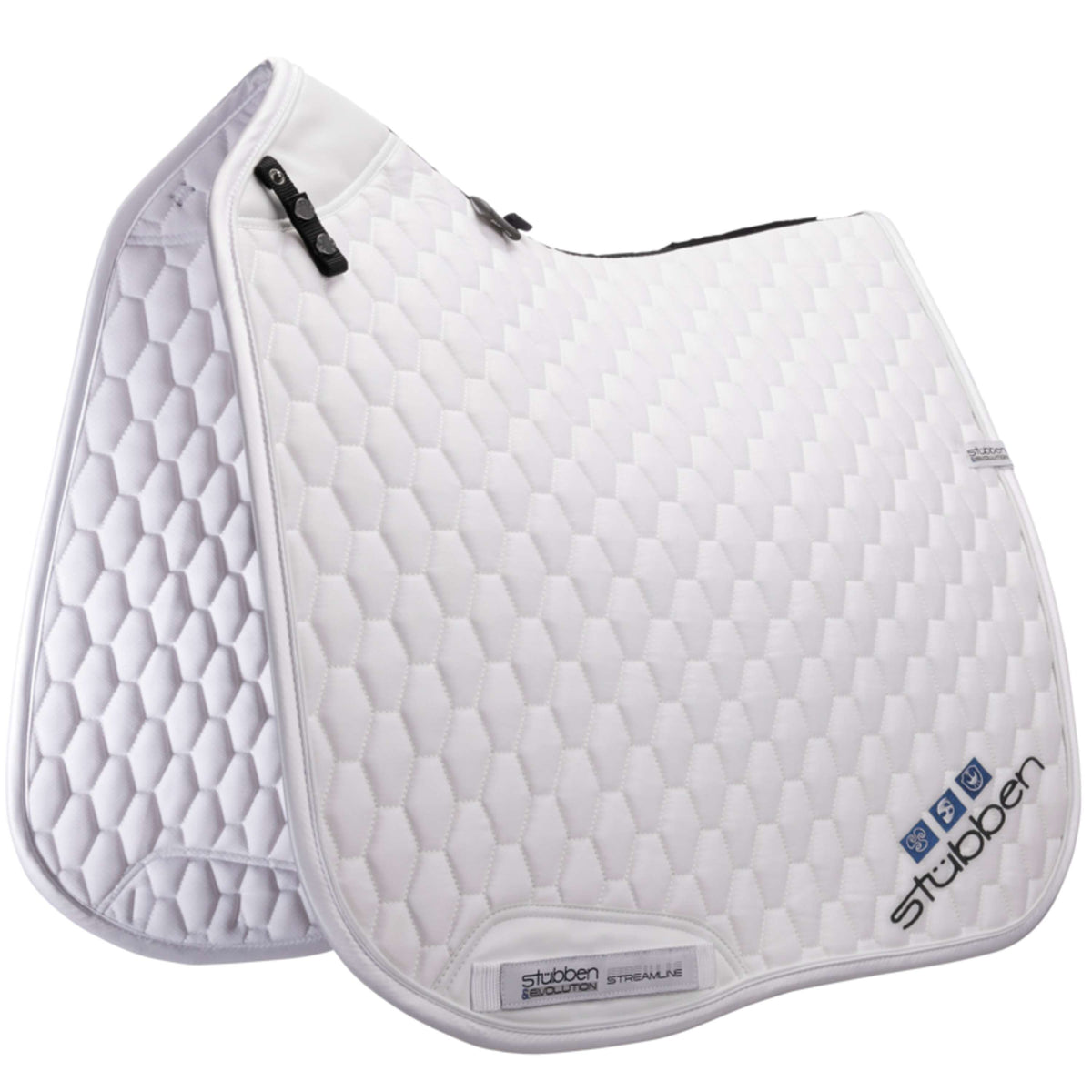 Stübben Sottosella Streamline GEN2 with Logo Dressage Bianco