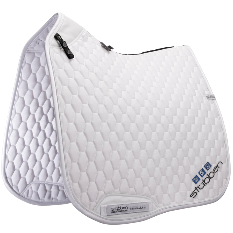 Stübben Sottosella Streamline GEN2 with Logo Dressage Bianco