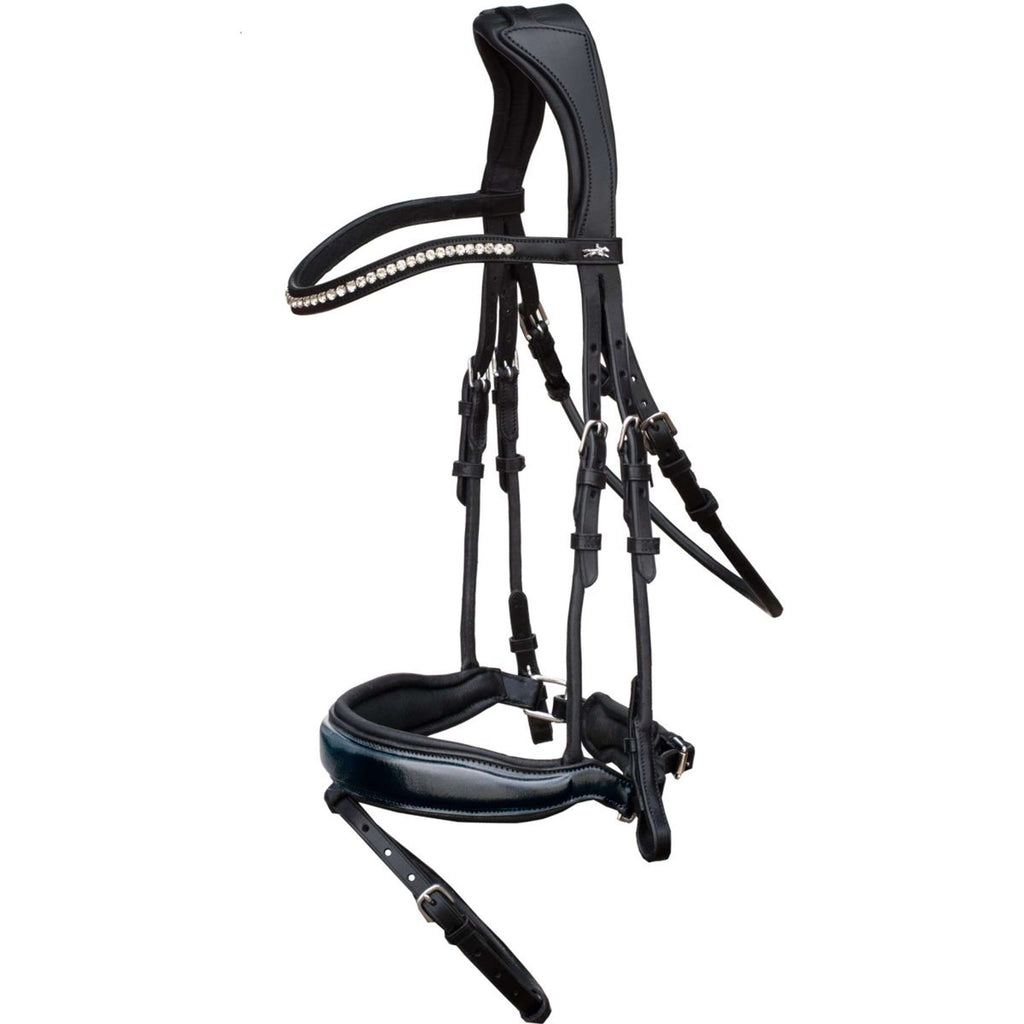Schockemöhle Briglia Premium sports Malibu Nero/Vernice/Argento