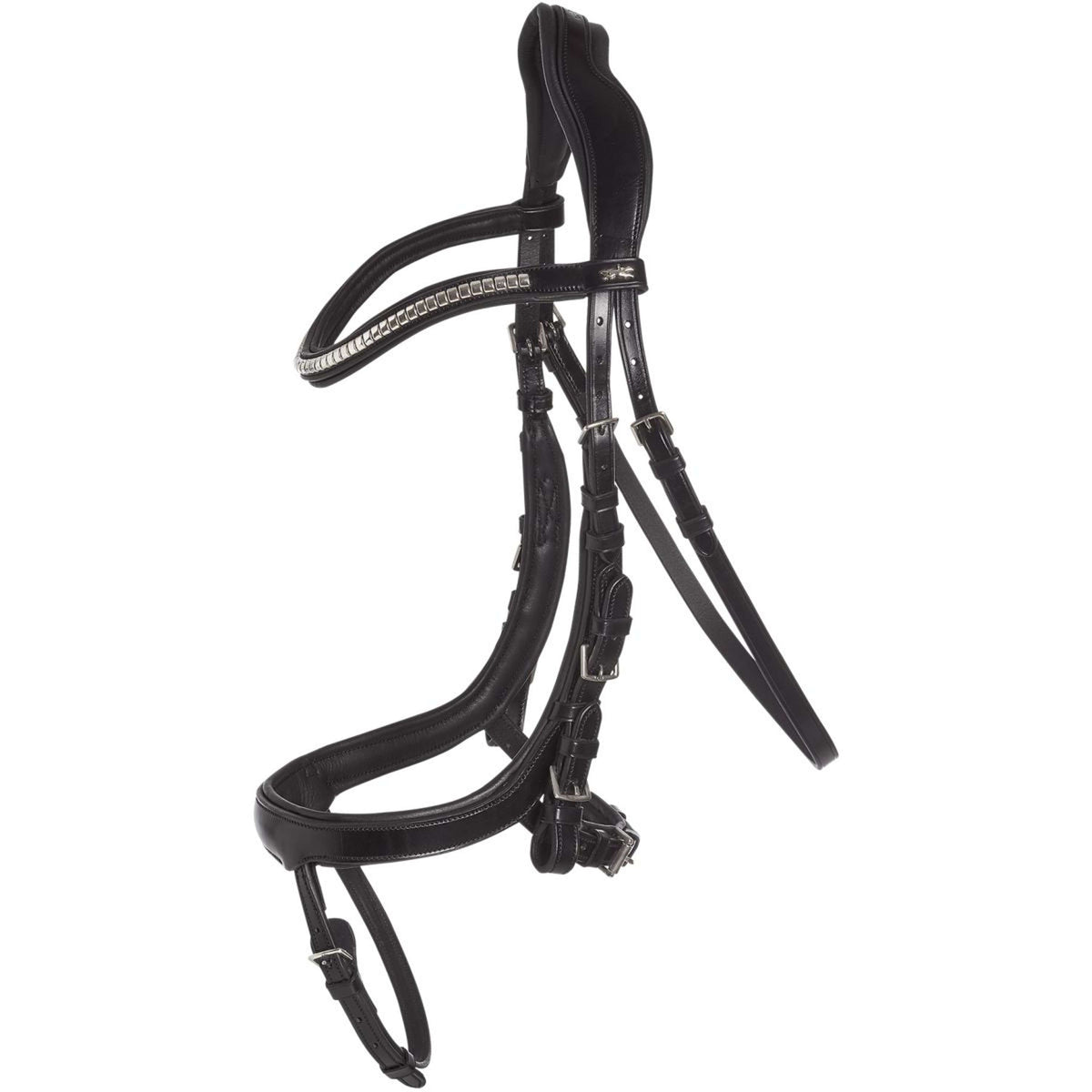 Schockemöhle Briglia Premium sports Equitus Omega Nero Argento