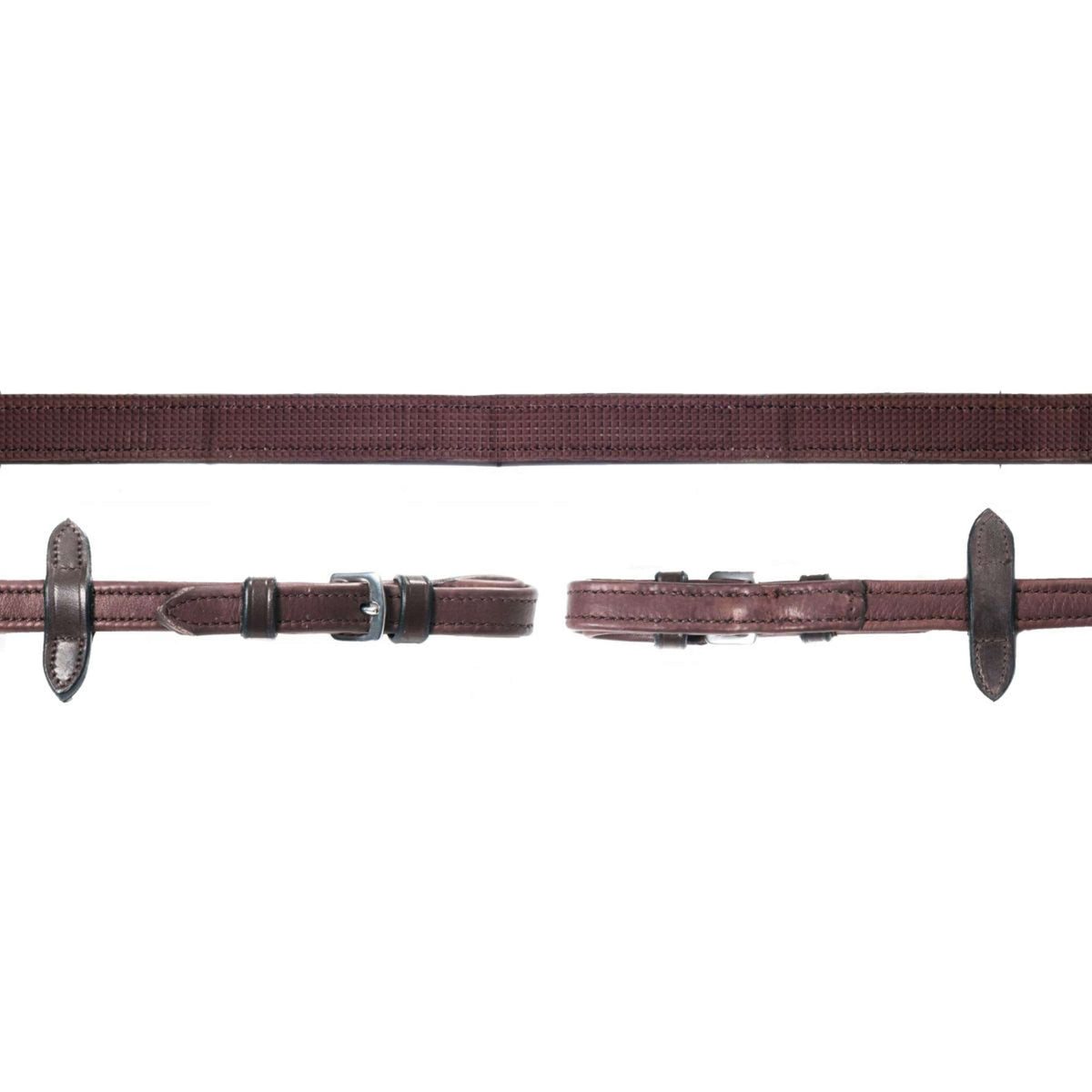 Schockemöhle Redini Durasoft Grip Marrone scuro/Argento