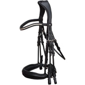 Schockemöhle Briglia Doppia Classic Line Venice Nero Argento