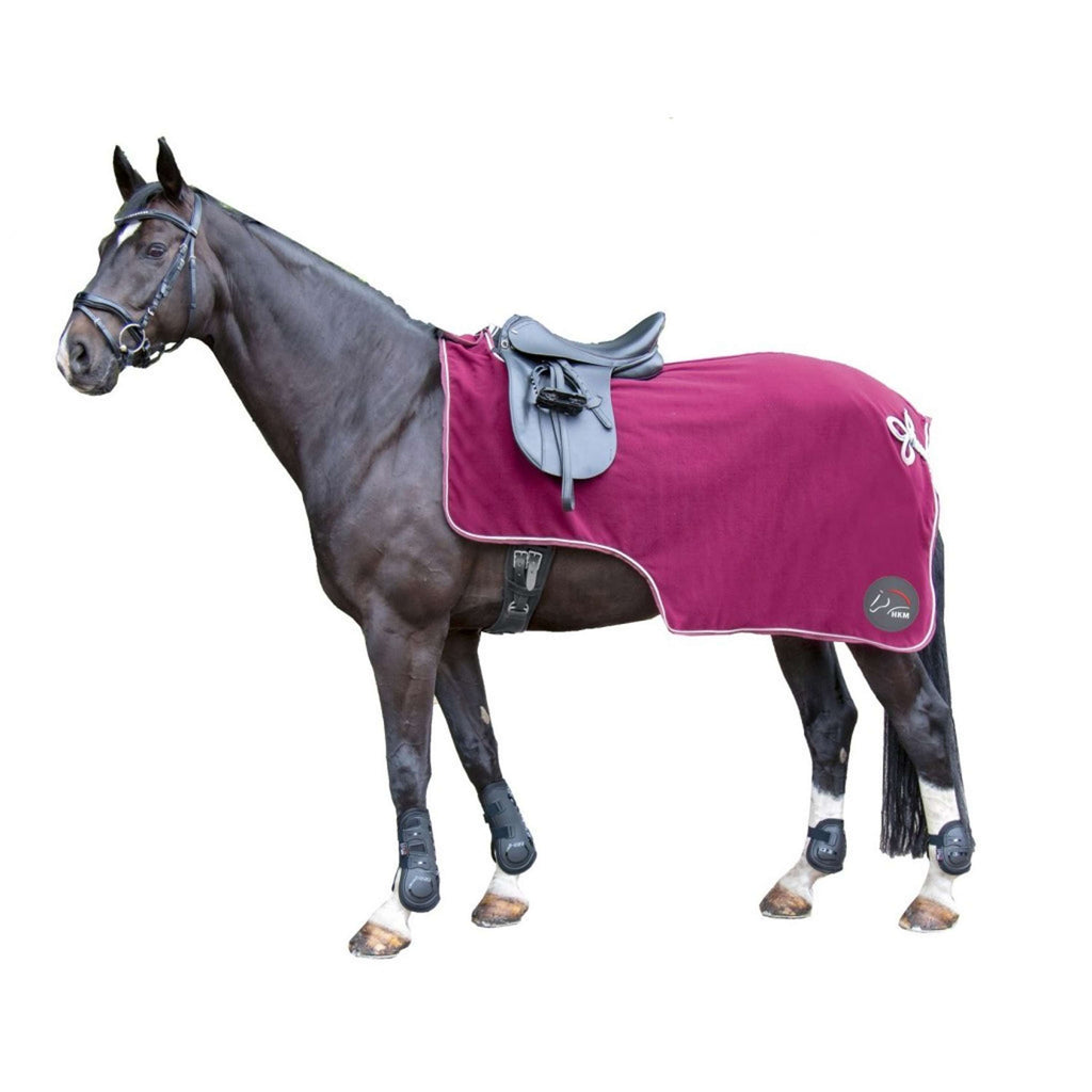 HKM Coperta da esercizio Rosso scuro