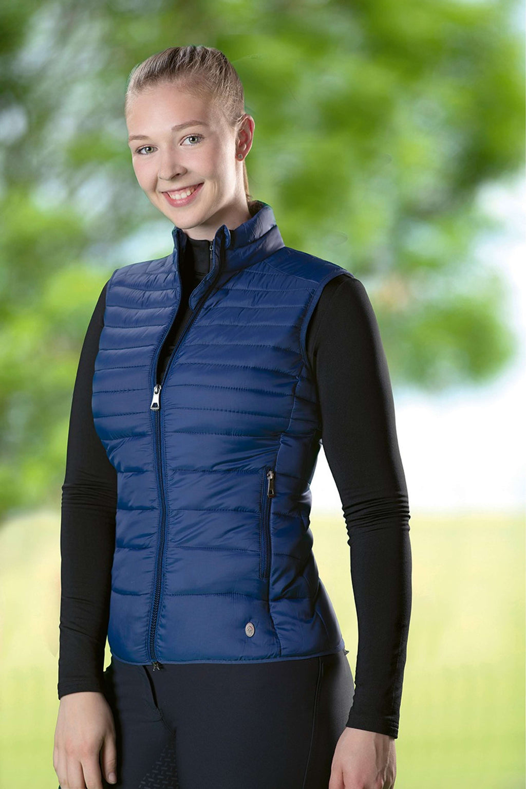 HKM Gilet Lena Blu scuro