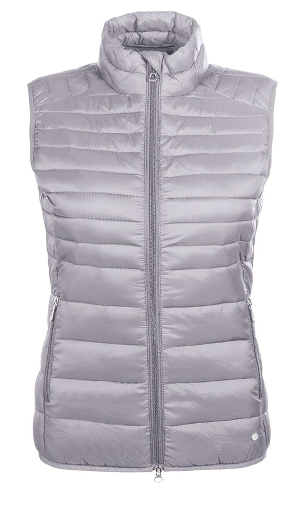 HKM Felpa con cappuccio e zip Lena Grigio pietra