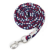 Schockemöhle Corda per cavezza Catch Blu marino/Borgogna/Bianco