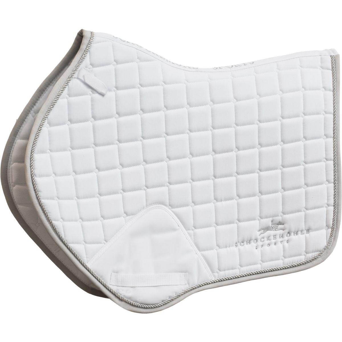 Schockemöhle Sottosella Power Logo Springen Bianco/Argento