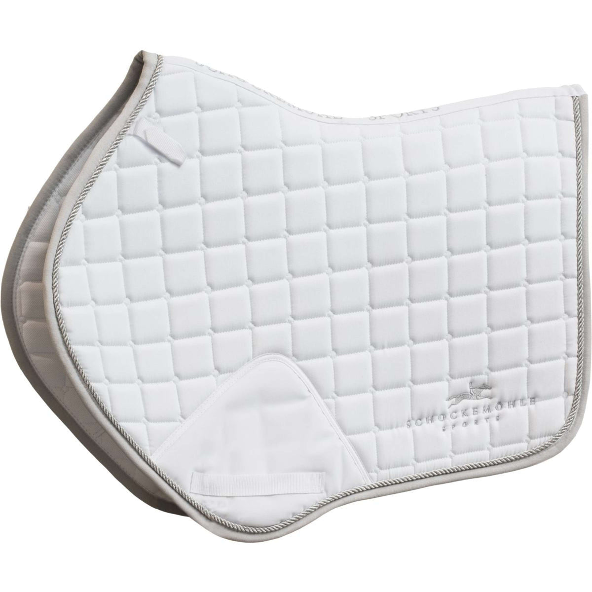 Schockemöhle Sottosella Power Logo Springen Bianco/Argento