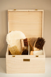 Showtime Scatola per Toelettatura Luxe met borstels Beige