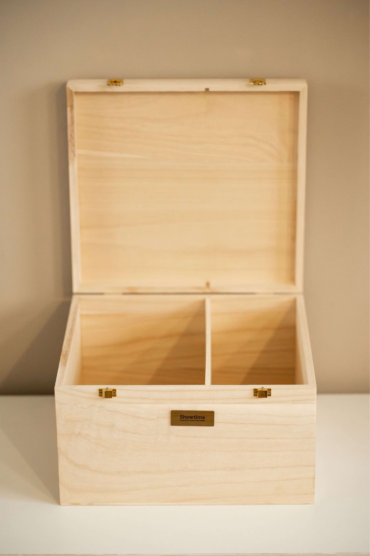 Showtime Scatola per la Pulizia Luxe Beige