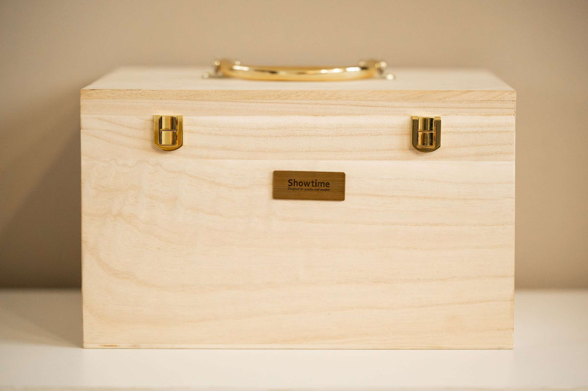 Showtime Scatola per la Pulizia Luxe Beige