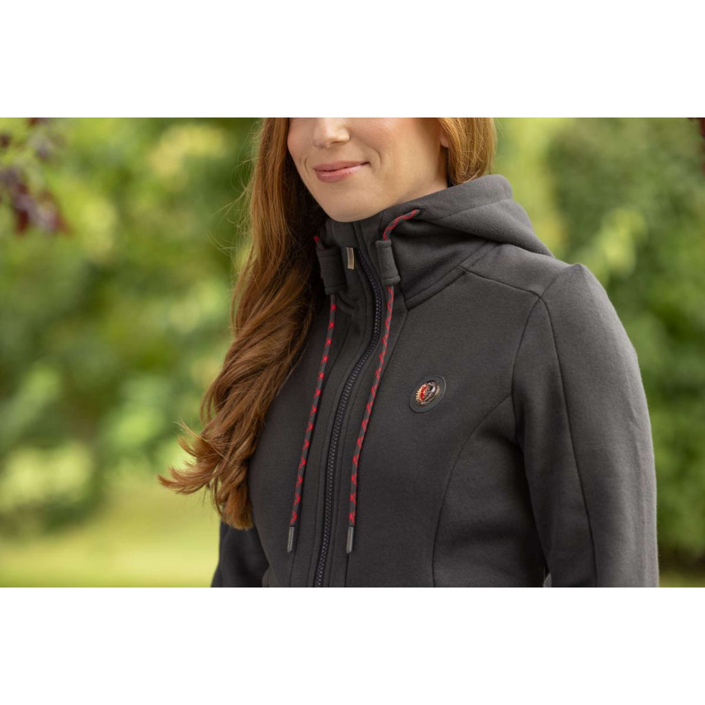 Covalliero Felpa con cappuccio e zip Anniversary Graphite