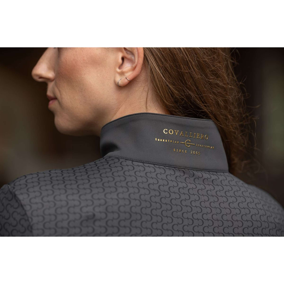 Covalliero Shirt Anniversary Active Graphite