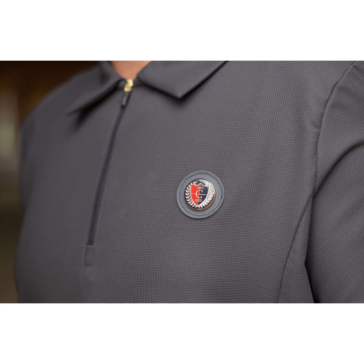 Covalliero Poloshirt Anniversary Uomini Graphite