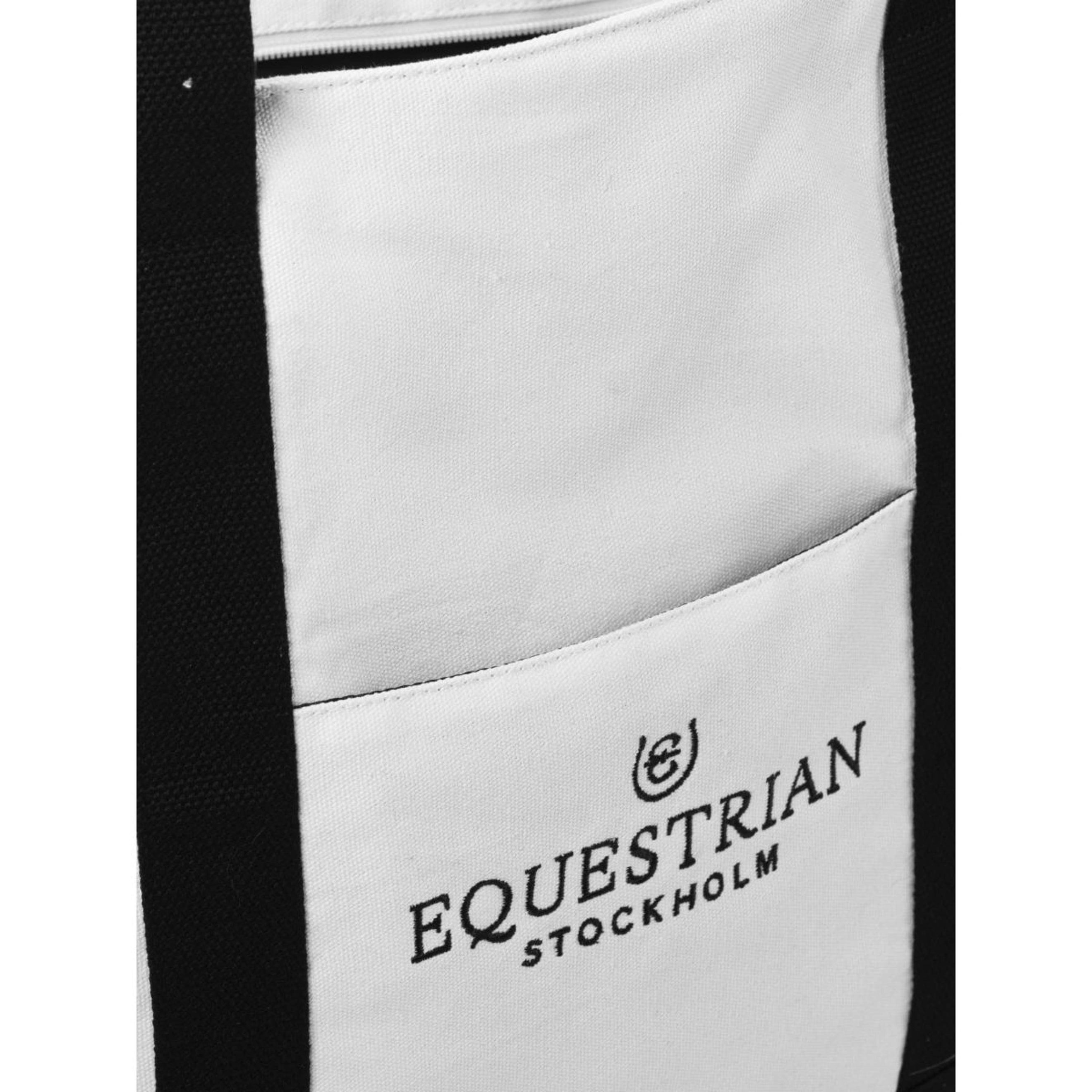 Equestrian Stockholm Tote Bag Bianco Equestrian Stockholm Tote Bag Bianco