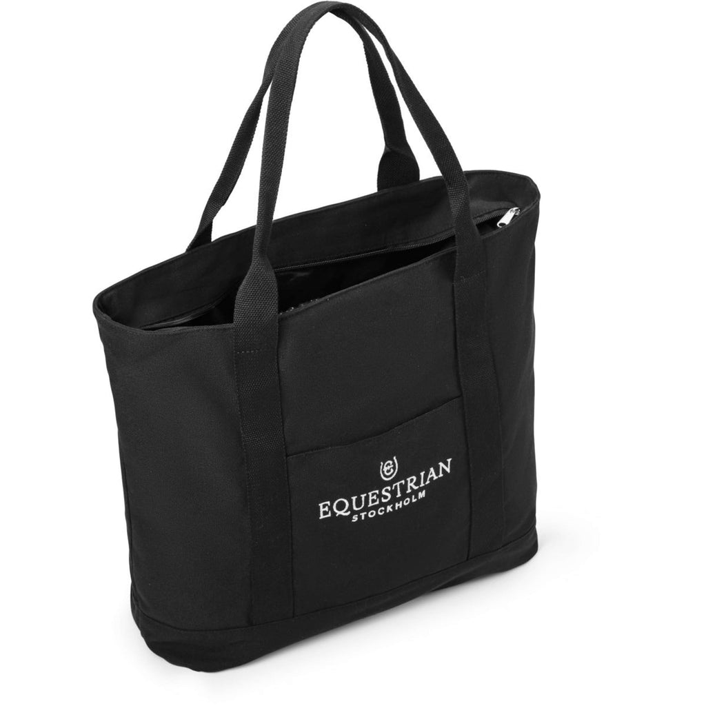 Equestrian Stockholm Tote Bag Nero