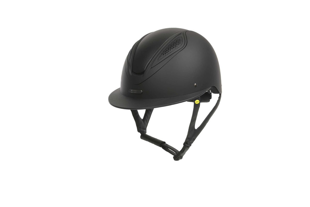 Lami-Cell Casco da equitazione Luc Mips Nero