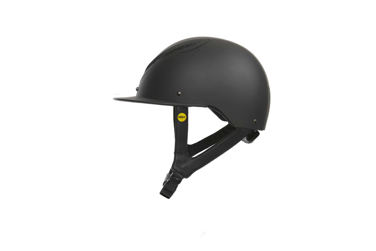 Lami-Cell Casco da equitazione Luc Mips Nero