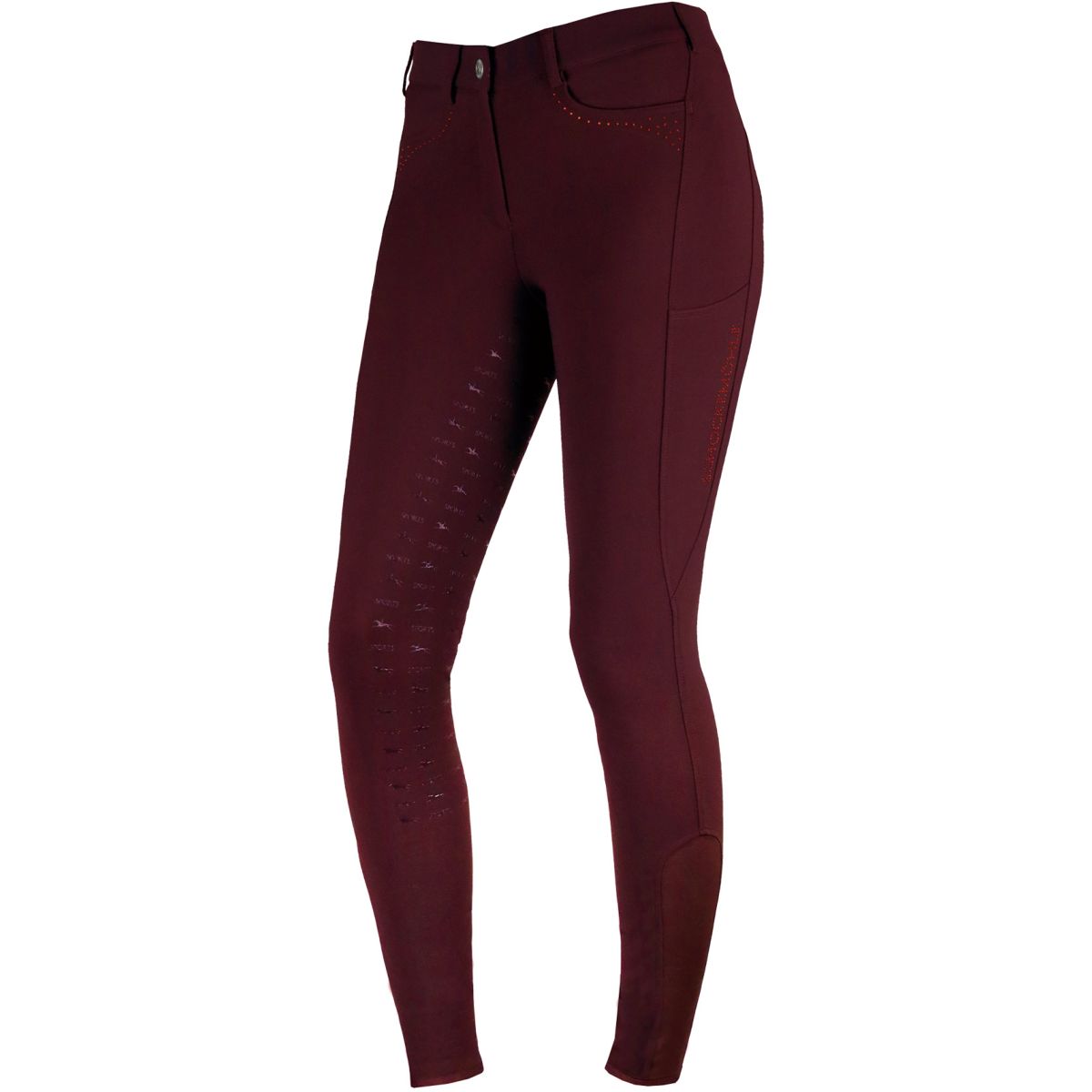 Schockemöhle Calzoni Equinox Victory Full Grip Cassis