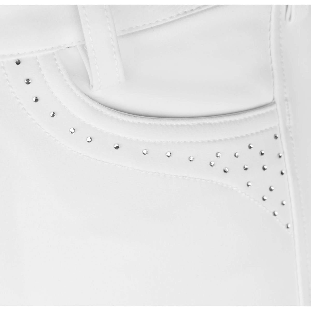 Schockemöhle Calzoni Equinox Victory Full Grip Bianco