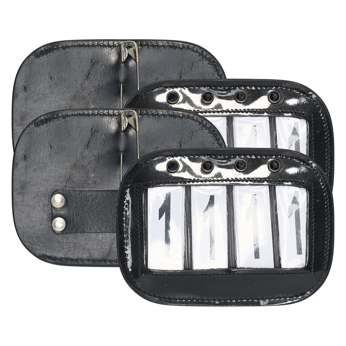 Imperial Riding Numeri di Gara IHRSquare Shiny Black