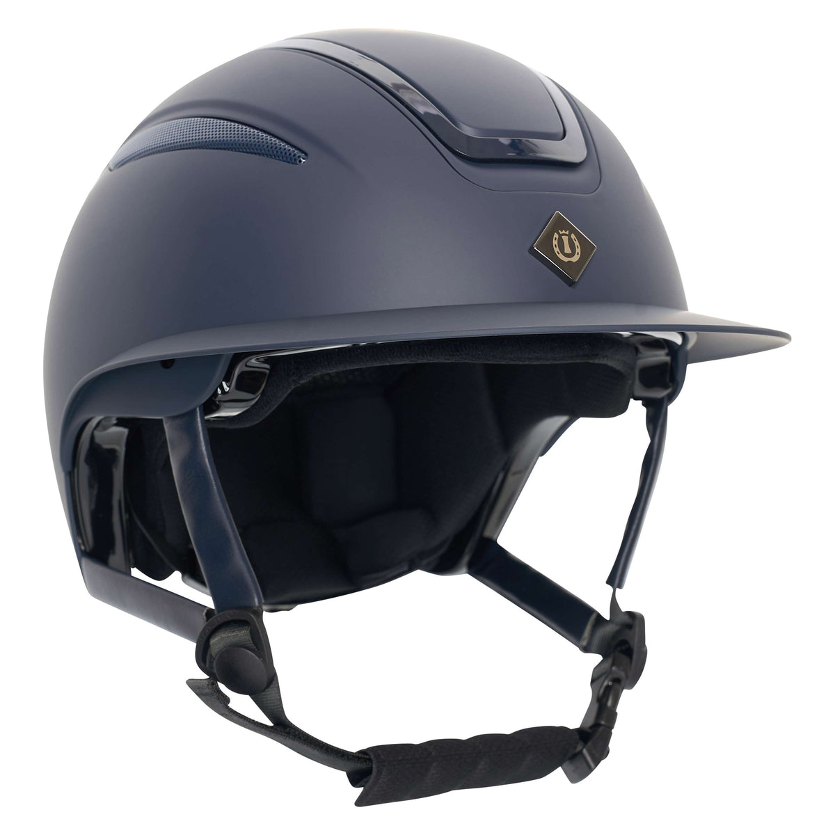 Imperial Riding Casco da equitazione IRHOlania Deluxe Big Visor Marina