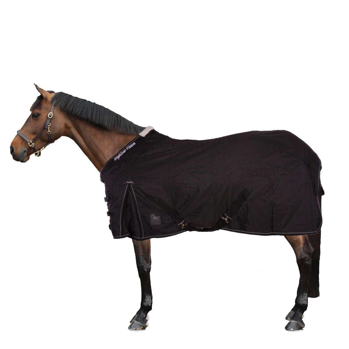 Harry's Horse Coperta da scuderia Highliner Blu marino con accenti di ferro