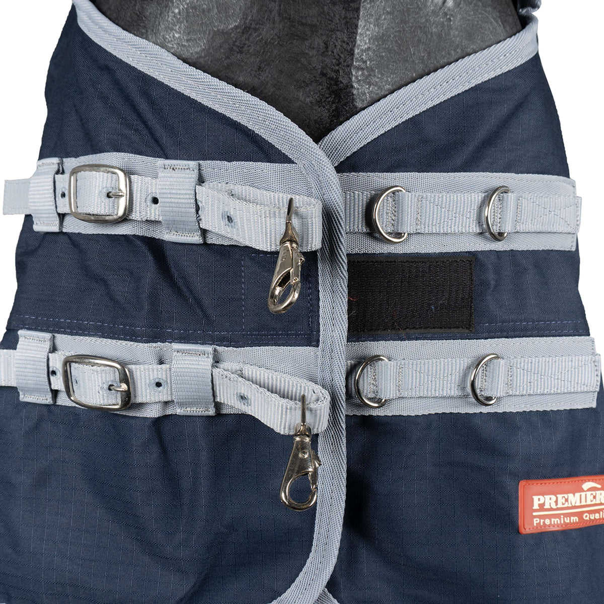 Premiere Coperta Impermeabile Ayc 600D 0g Cappuccio Fleece Dress Blue