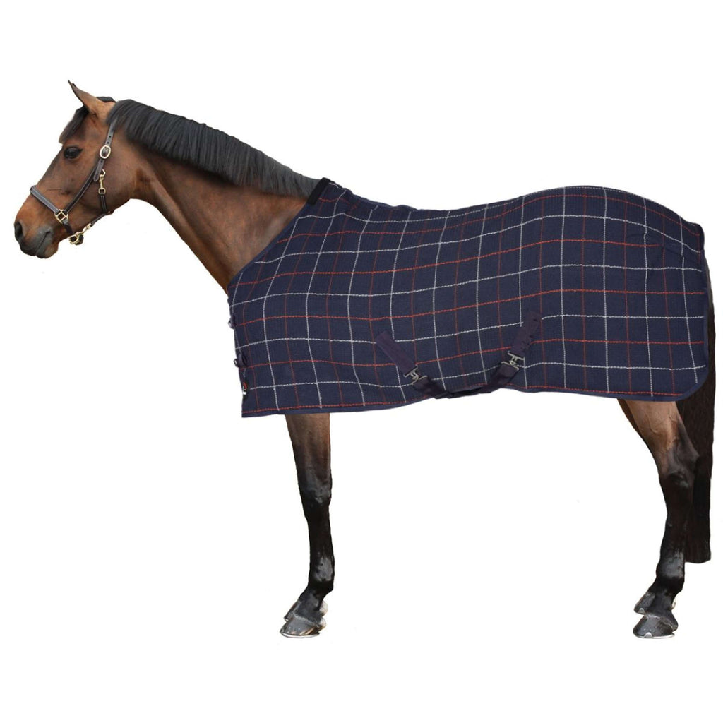 HKM Coperta da scuderia Blu scuro