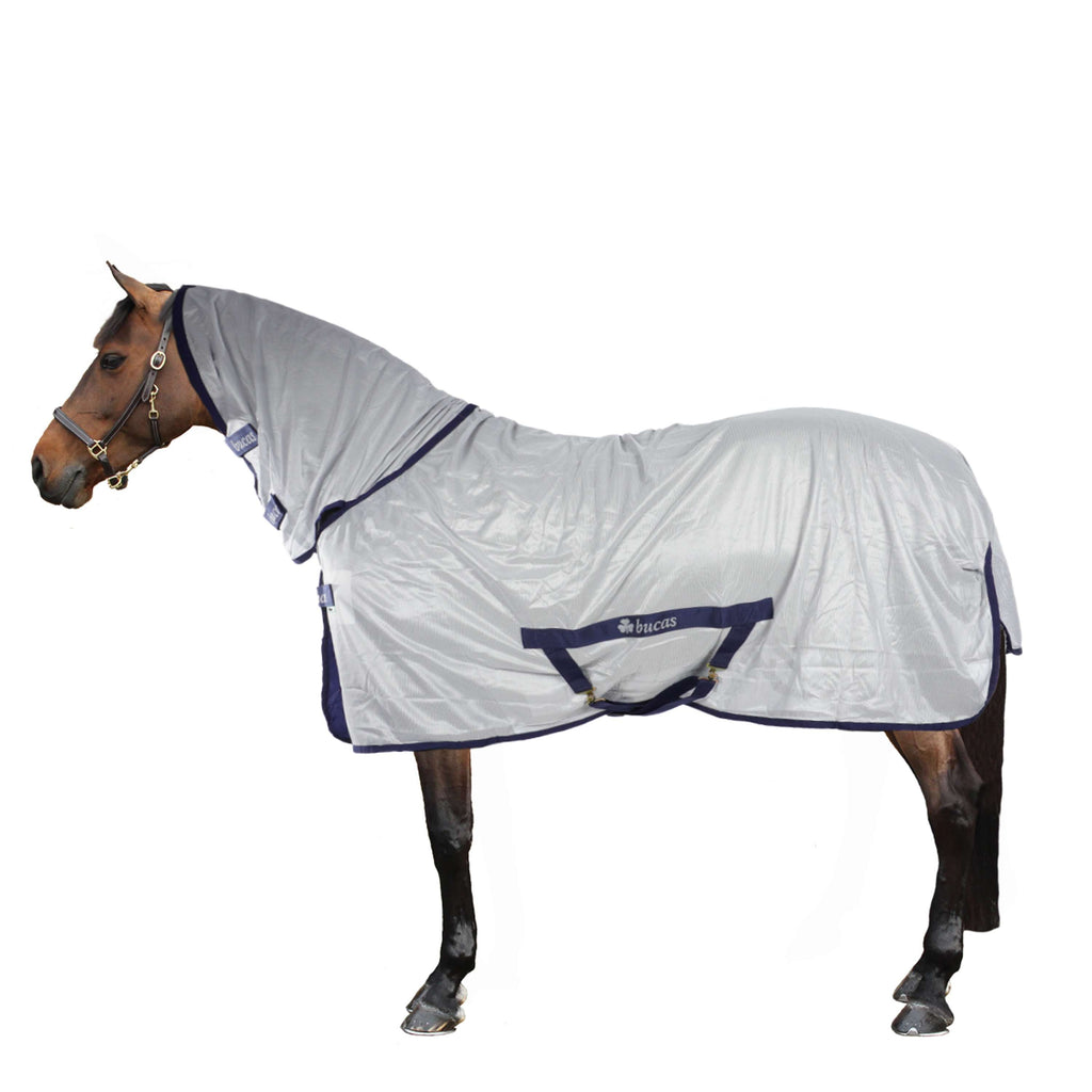 Bucas Freedom Fly Sheet Full Neck Argento
