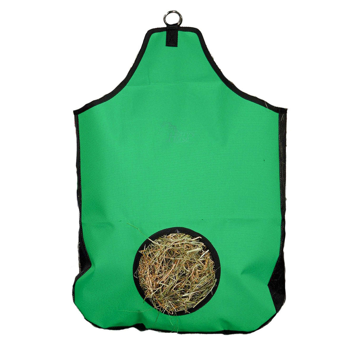 Harry's Horse Borsa per Fieno con Inserto in Rete Verde