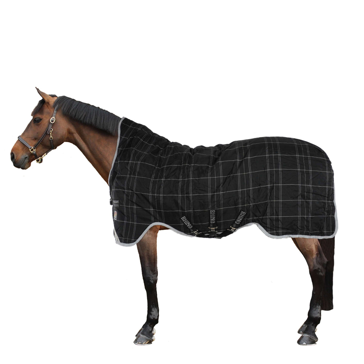 Rhino Wug Turnout Heavy Varilayer Nero/grigio/bianco a quadri e grigio