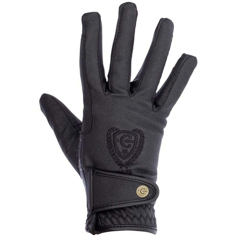 Covalliero Guanti da Equitazione Mora Winter Nero