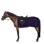 Riding World Coperta da esercizio Fleece Blu marino/azzurro